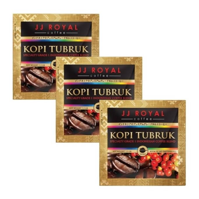 Promo Coffee/Kopi Jj Royal Kopi Tubruk Bulk Bag 30 Sachets