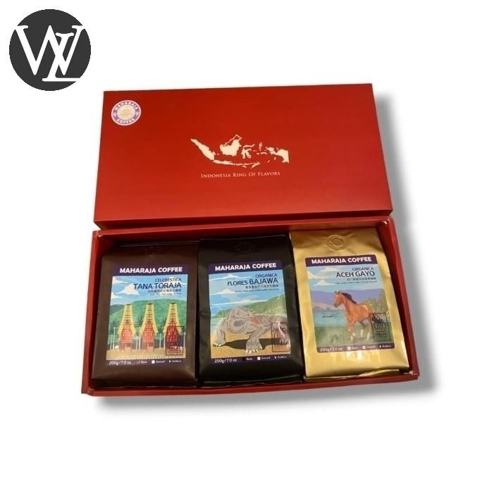 

Murah Kopi Gayo Flores Toraja Best Of Indonesia 200Gx3 Gift Box
