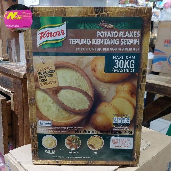

Grosir Knorr Potato Flakes Tepung Kentang Serpih 1Kg Grab Dan Gojek