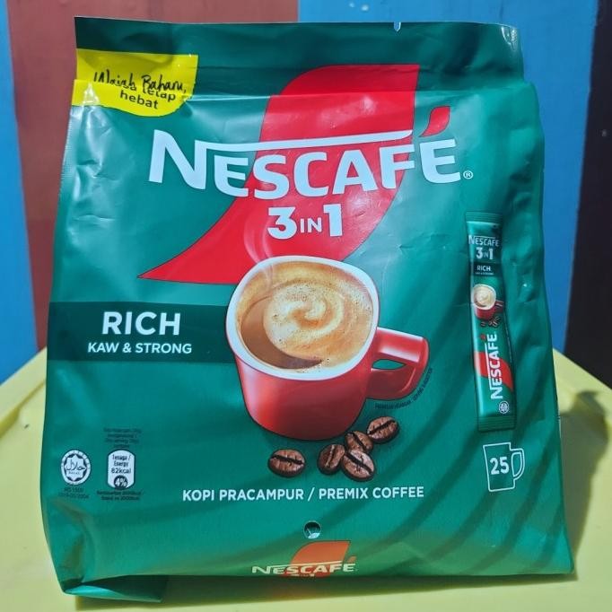 

Sale Nescafe 3In1 Rich (25X18Gr) Kaw And Strong Nescafe Rich