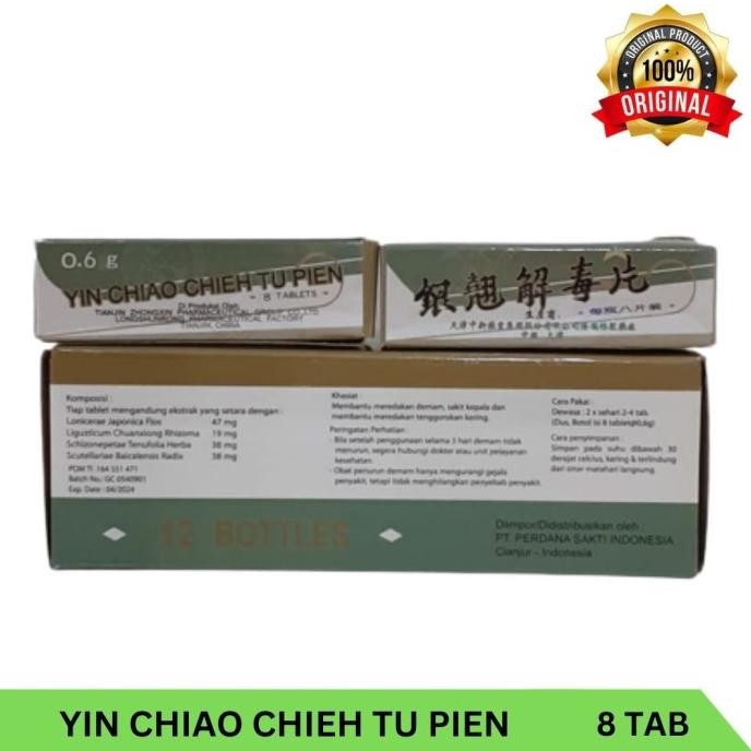 

Sale Yin Chiao Chieh Tu Pien - Pereda Pilek, Flu, Sakit Tenggorokan, Batuk