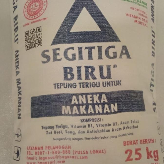 

Grosir Terigu Segitiga Biru 25Kg