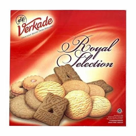 

Promo Verkade Royal Selection Biskuit 400Gr Kue Biskuit