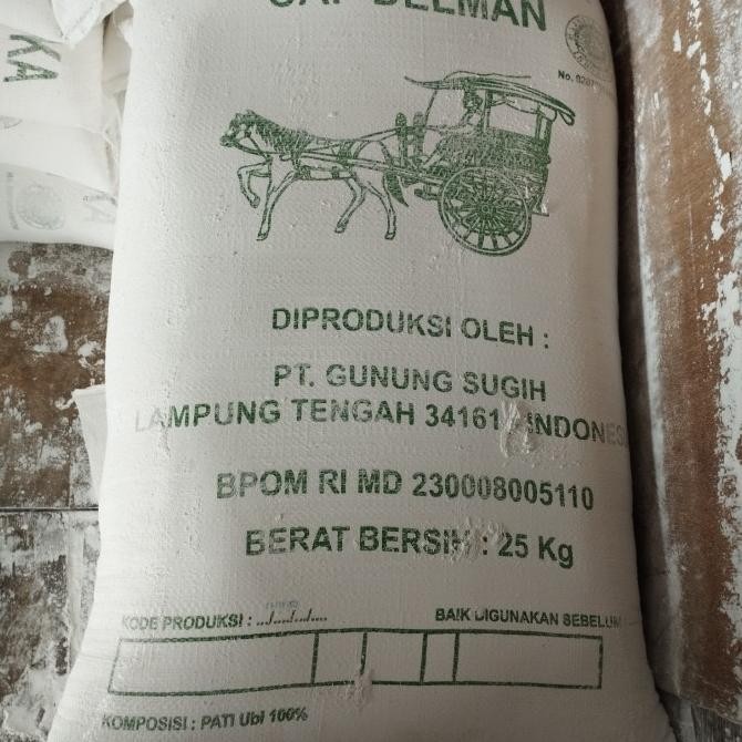 

Sale Sagu Delman Hijau 25 Kg Sagu Tapioka