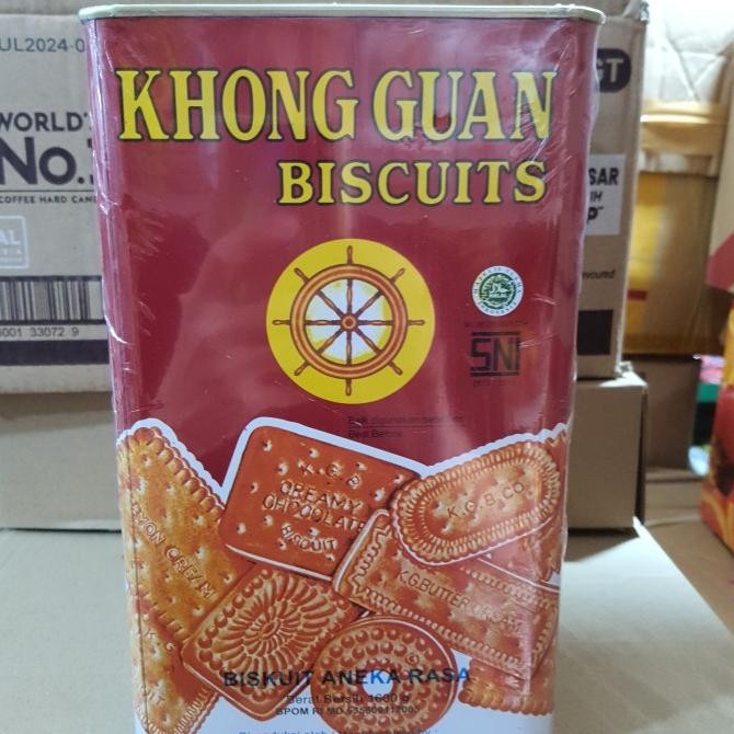 Grosir Khong Guan Biscuits Aneka Rasa Biskuit Khong Guan Kaleng