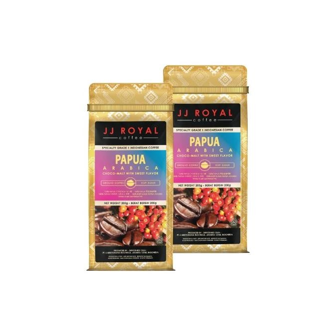 

Promo Buy 2 Jj Royal Coffee Papua Arabica Bag 200Gr