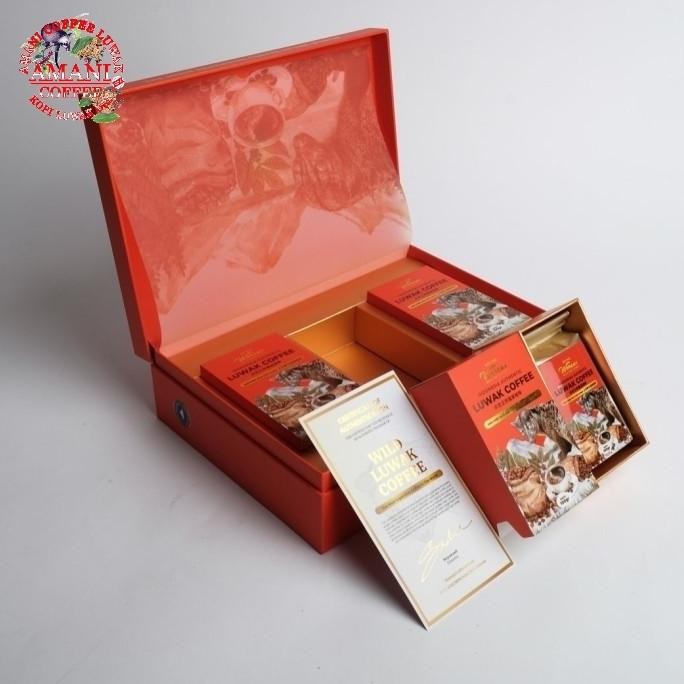 

Promo The Heritage Of Luwak Coffee Kopi Luwak Wild Indonesia Authentic Luwak Coffee Luxury Parcel Box Worcas 100 Gr Box Isi 3 Wild Luwak Coffee Bersertifikat Halal Coffee Luwak Premium
