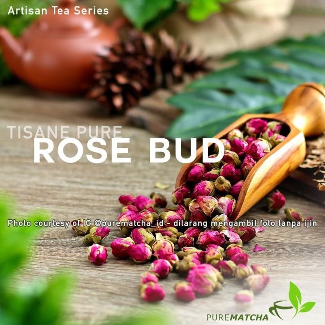 

Sale Artisan Tea Cafe - Pure Rose Bud 250G Bunga Mawar Kering Dried Rosebud