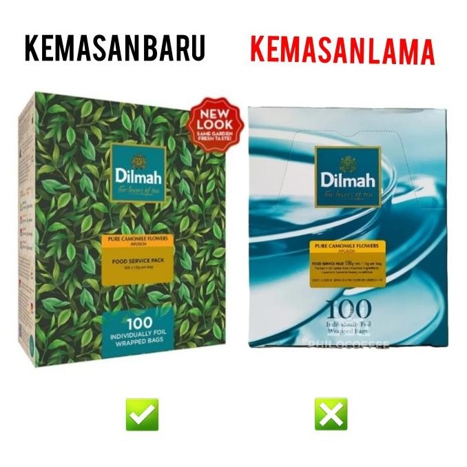 

Murah Teh Dilmah 100Sachet Chamomile