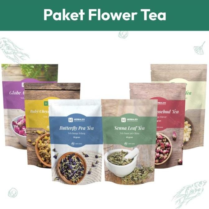 

Sale Herbaleo Paket Flower Tea