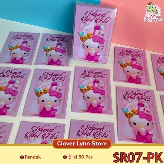 

(Clover Lynn) Amplop Lebaran Idul Fitri Dengan Gambar Karakter Hari Raya Kemenangan Minal Aidin Wal Fa Idzin Thr Murah Isi 50 Pcs Mika Box Premium Cantik Banyak Anak Anak Kartun Upin Ipin Sanrio Cinnamoroll Kuromi Hello Kitty