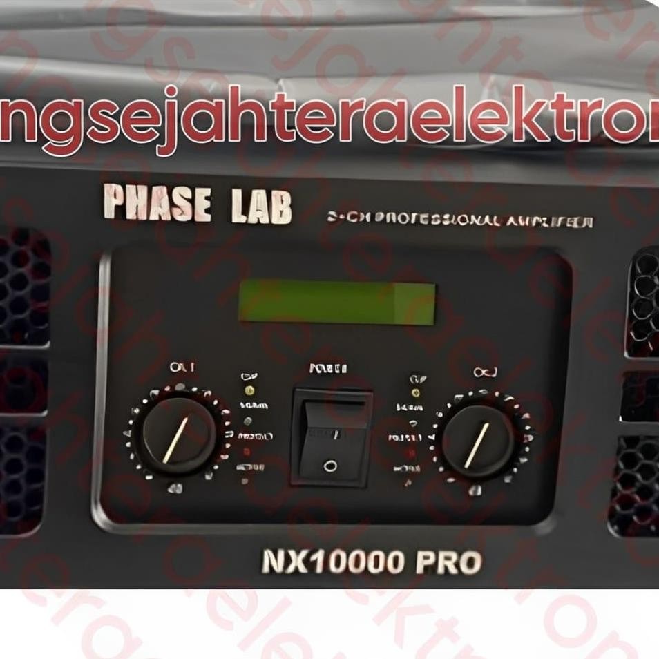 Paling Laris fgk-24 Power Amplifier Phase Lab NX10000 Pro // Phaselab NX 10000 Pro - 2 channel Origi