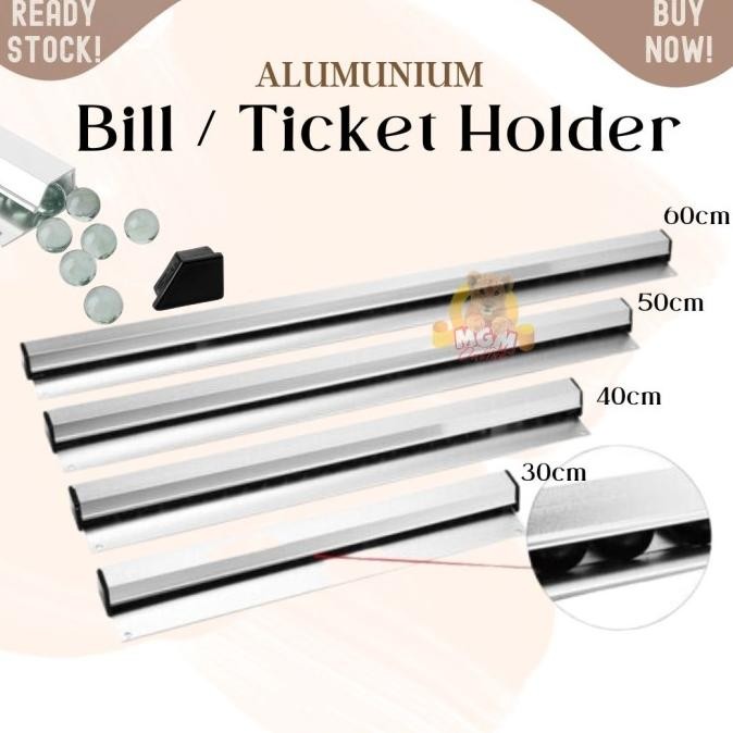 

bill holder 30cm penahan tiket dapur holder ticket kitchen slide