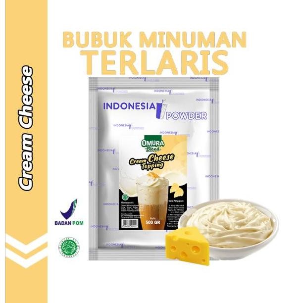 

Produk Baru!! [TOPPING] Topping Premium Cream Cheese Toping Krim Keju Premium 1 KG Omura Powder