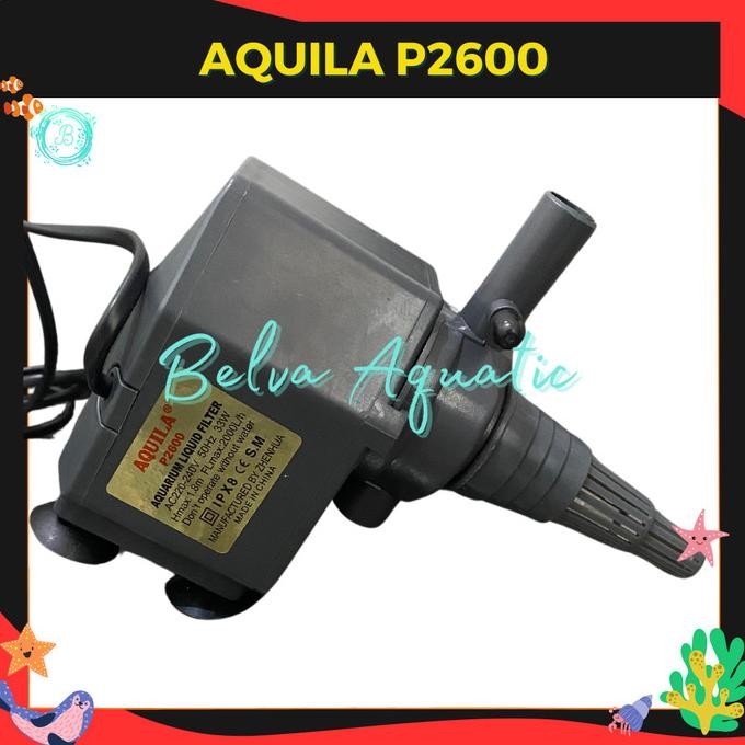 Aquila 2600 Pompa Celup Pompa Aquarium Pompa Hidroponik Aquila P-2600 Original