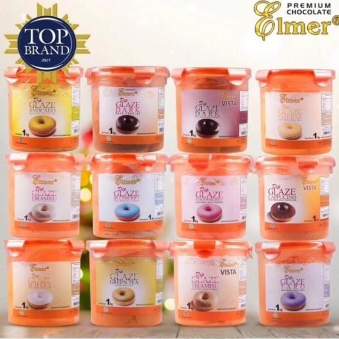 

Produk Baru!! Elmer Glaze Kemasan 1kg Topping Donat Roti Donut