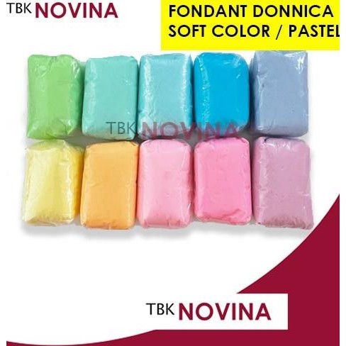 

[250 GRAM ] FONDANT DONNICA / FONDAN WARNA DONNICA 50GR nUg
