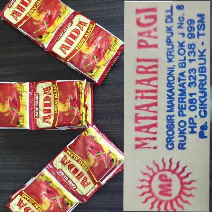 

AIDA Pacific Cabe giling Renteng isi:10bks nUg