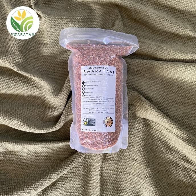 

swaratani beras merah pecah kulit organik nUg
