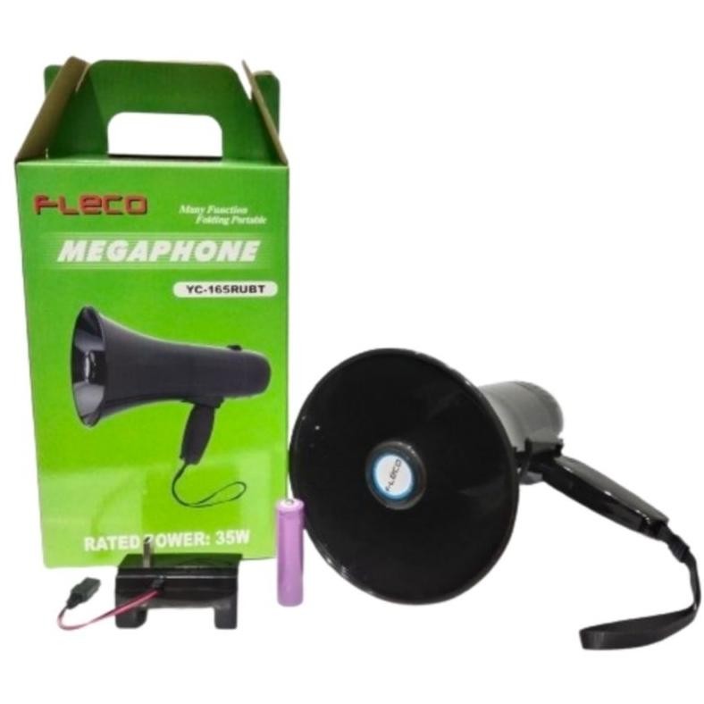 Megaphone / Toa Pengeras Suara Bluetooth Multifungsi FLECO YC-165RUBT