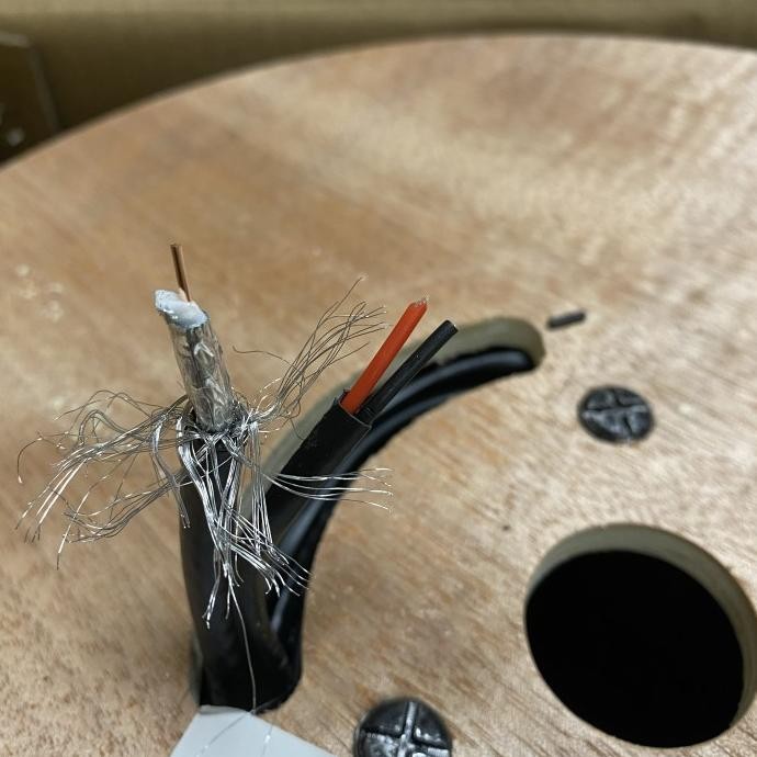 Promo Ls Cable Coaxial Rg 6 Power / Cctv Coacial Rg 6