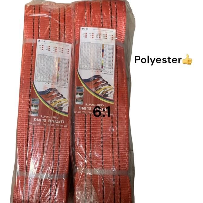 Terjangkau Webbing Sling Belt 5 Ton X 6 Meter