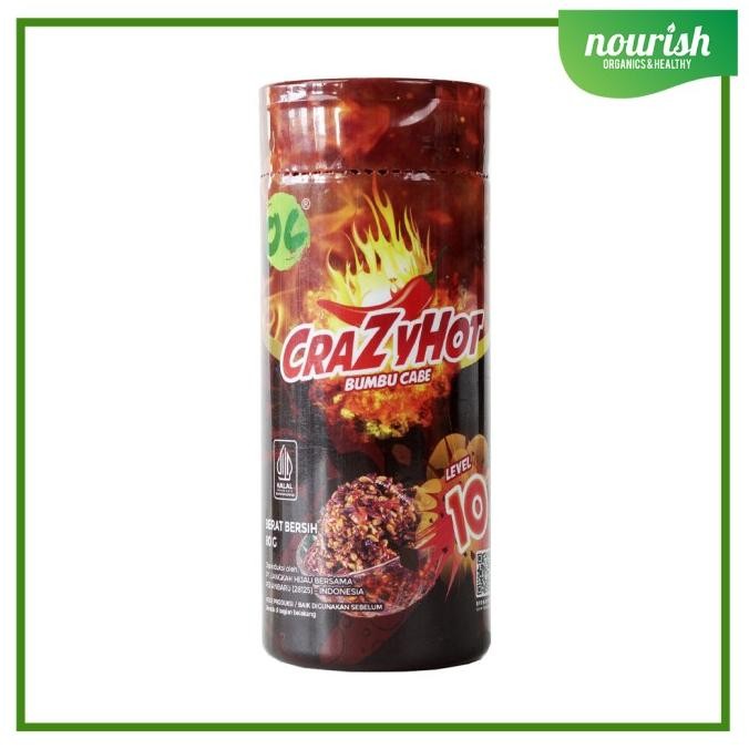 

Organic Center, Crazy Hot Chili Powder (BonCabe NO MSG) 80 gr Level 10 nUg