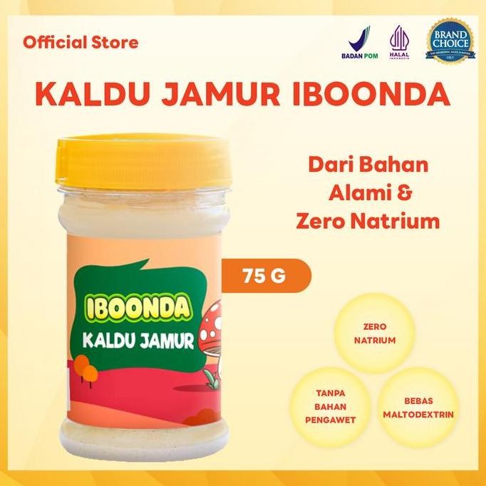 

IBOONDA Kaldu Jamur Non MSG Non Gulgar Kaldu MPASI Kaldu Bayi Kaldu Anak nUg