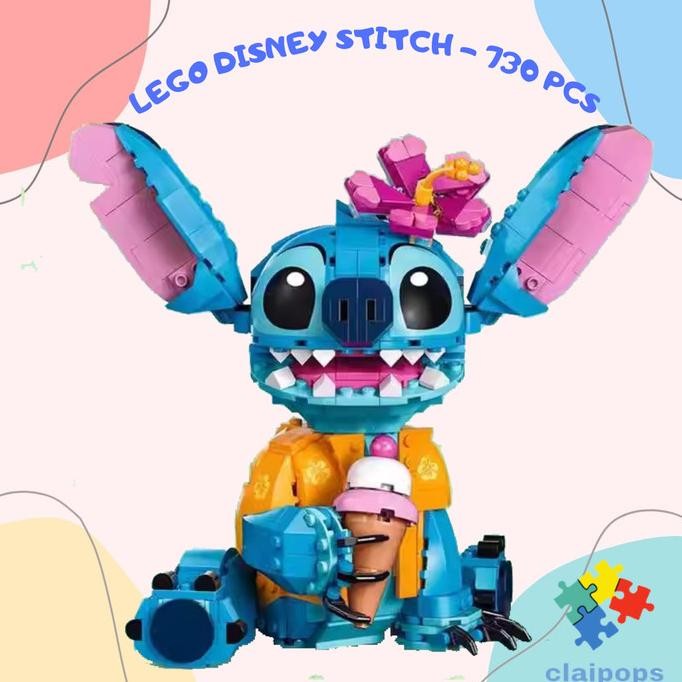 BRICKS DISNEY STICH 730 PCS - BRICKS MURAH DISNEY LILO AND STITCH 2904T