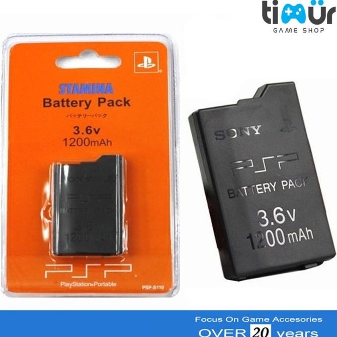BATTERY BATRE BATERAI MESIN PSP SLIM 2000 3000 ASLI