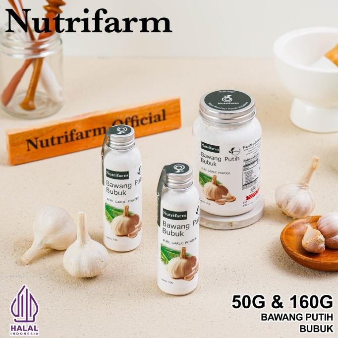 

BAWANG PUTIH BUBUK 50GR 160 G / BAWANG PUTIH BUBUK SACHET/ ORGANIK nUg