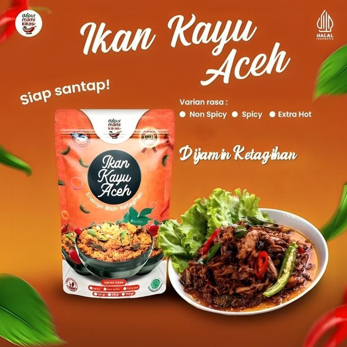 

Keumamah | Ikan Kayu Aceh | Dapur Mami Kikas | Spicy | 175 gram