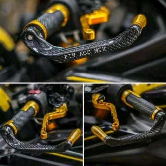 Promo ProGuard Jalu stang Carbon/nmax aerox ninja vixion r15 cbr150 250 cb rx king vario beat mio Va