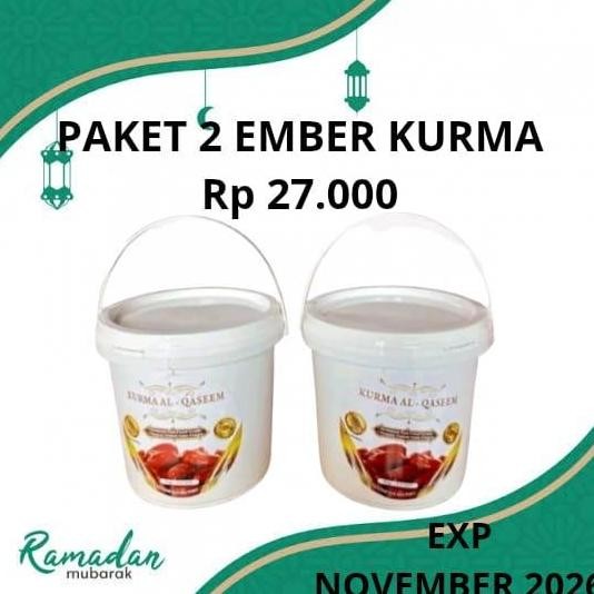 

Paket 2 Ember Kurma Al Qaseem Exp November 2026 nUg