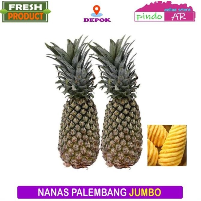 

NANAS PALEMBANG BESAR UTUH DAN KUPAS nUg