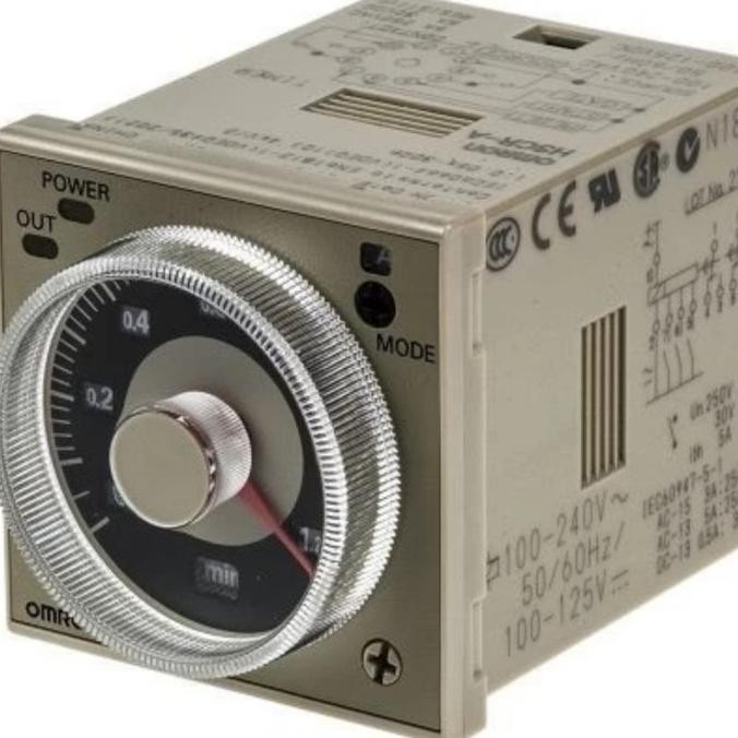 Timer Omron H3Cr-A H3Cr A Ac100-240/Dc100-125 11 Pin Original New Stok