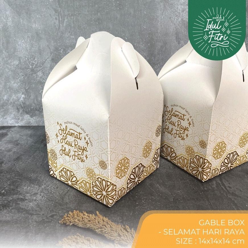 

( 10 Pcs ) Box Tenteng Kotak Kue Kering Dus Toples 500gr Isi 2 Lebaran Packaging Hampers Parcel Idul Fitri