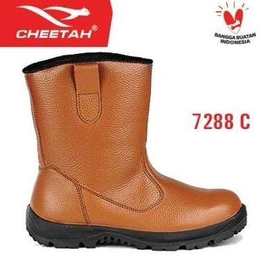 Spesial Sepatu Safety Cheetah 7288C Original Safety Boots Cheetah