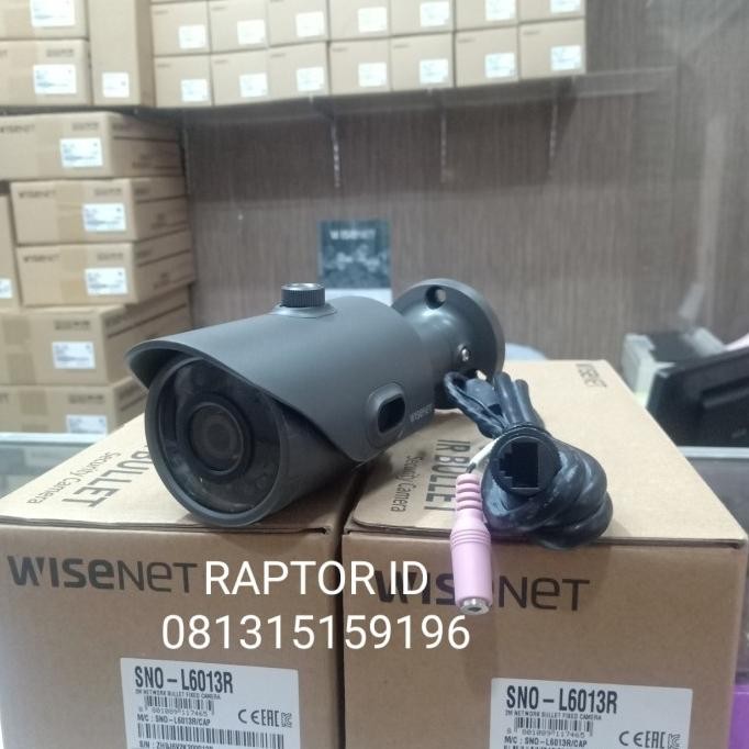 Promo Kamera/Camera Cctv Outdoor Samsung Ip Cam 2Mp Sno-L6013Rp / Sno-L6013R