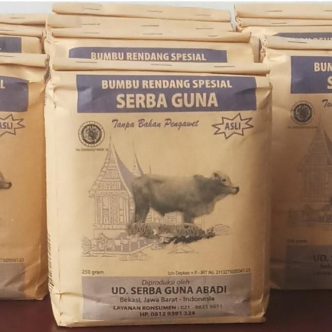 

Bumbu Rendang Padang 250 gram / bumbu rendang spesial serba guna nUg