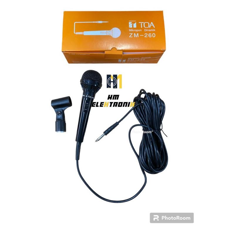 Mic TOA ZM 260 Microphone Kabel toa