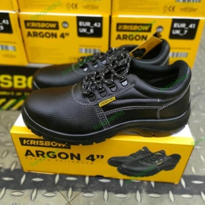 Diskon Sepatu Krisbow Safety Shoes Arrow 4"