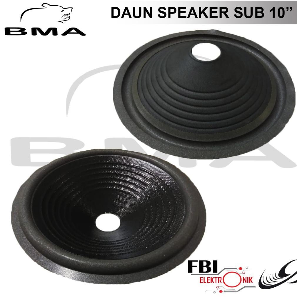 Daun Speaker woofer 10 inch/daun speaker full range 10 inch Coating