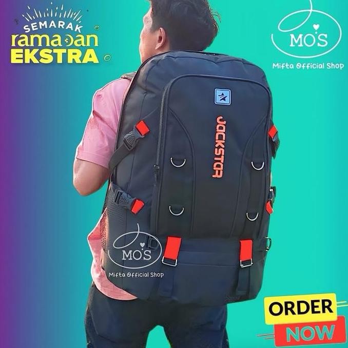 Dearglow- Tas Ransel Pria Tas Ransel Tas Gunung Tas Travel Jumbo Tas Gendong Pria Tas Baju Tas Ranse