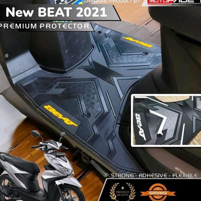 Baru Karpet Beat 2020-2023 Alas Pijakan Kaki Beat Street 2020-2023 Rubber Motif
