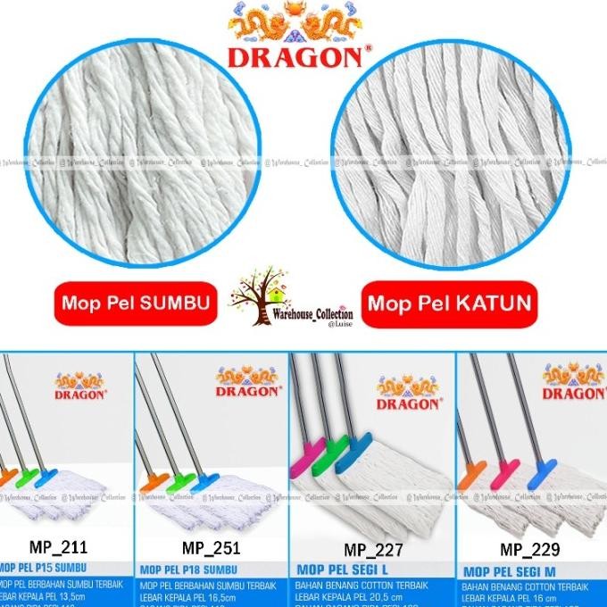 Pel Lantai Dragon/Pel Sumbu/Pel Katun /Pel Lantai / Kain Pel Dragon