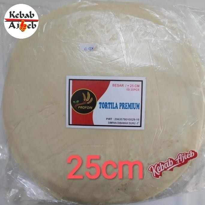 

Tortila besar 25 CM Gurih crispy nUg
