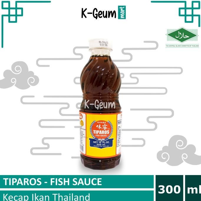 

TIPAROS Kecap Ikan Thailand| Fish Sauce Halal 300ml nUg