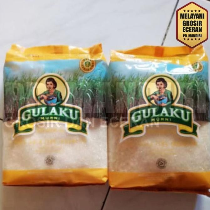 

GULAKU MURNI GULA TEBU KUNING 1 KG nUg