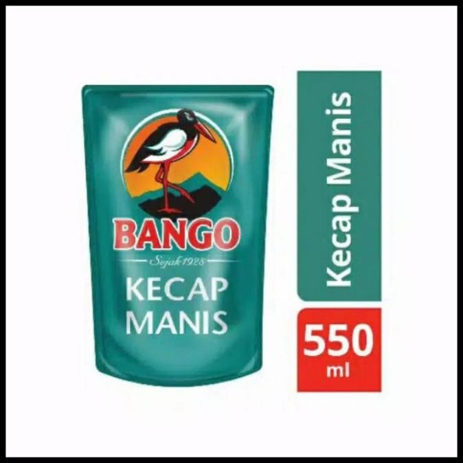 

bango kecap manis refil 550ml nUg